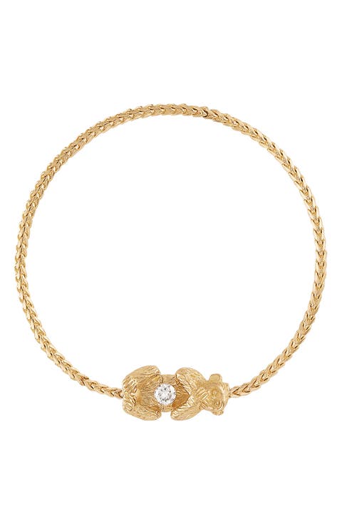 Wise Monkey Bracelet