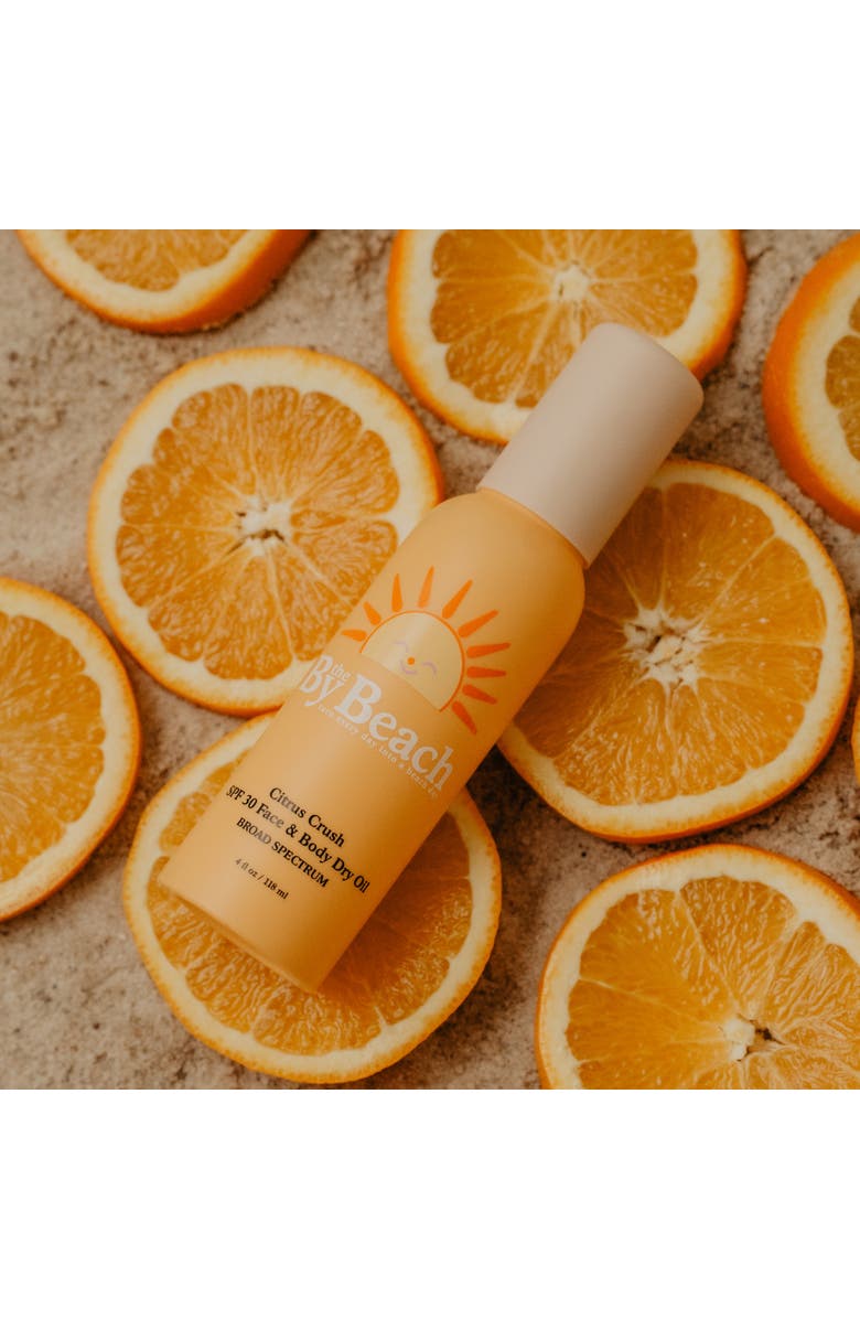 By the Beach Suncare Citrus Crush SPF30 Dry Oil 4oz, Alternate, color, Orange