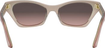 'DiorMidnight B1I Butterfly Sunglasses