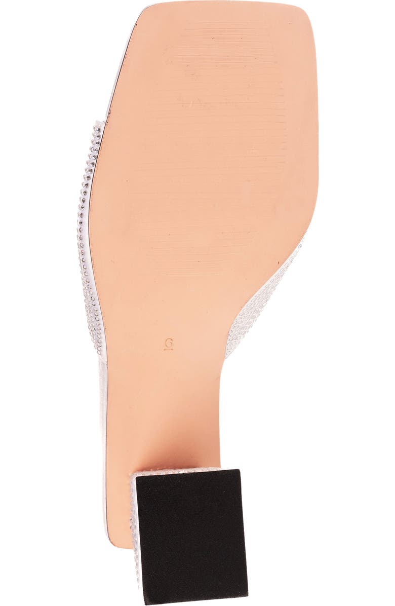 LADY COUTURE Reese Heeled Sandal, Alternate, color, Silver