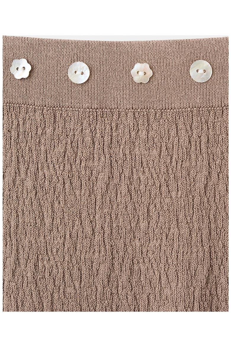 Button Detail Side Slit Maxi Skirt, Alternate, color, MEDIUM BROWN