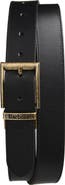 Barbour Tartan Leather Belt