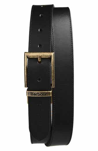 Tartan Leather Belt