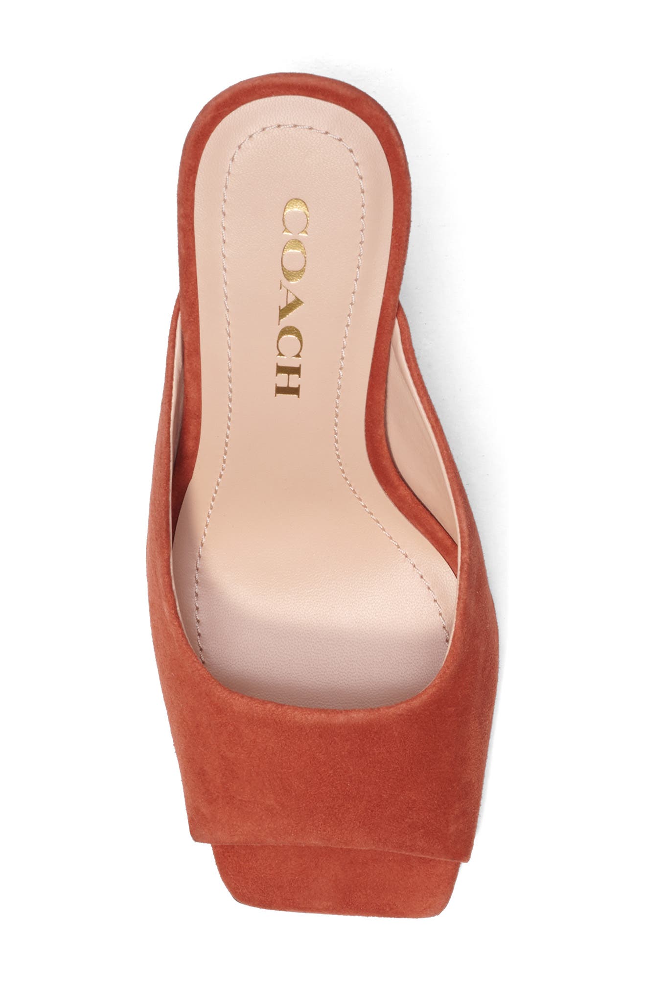 COACH Laurence Sandal, Alternate, color, Rust