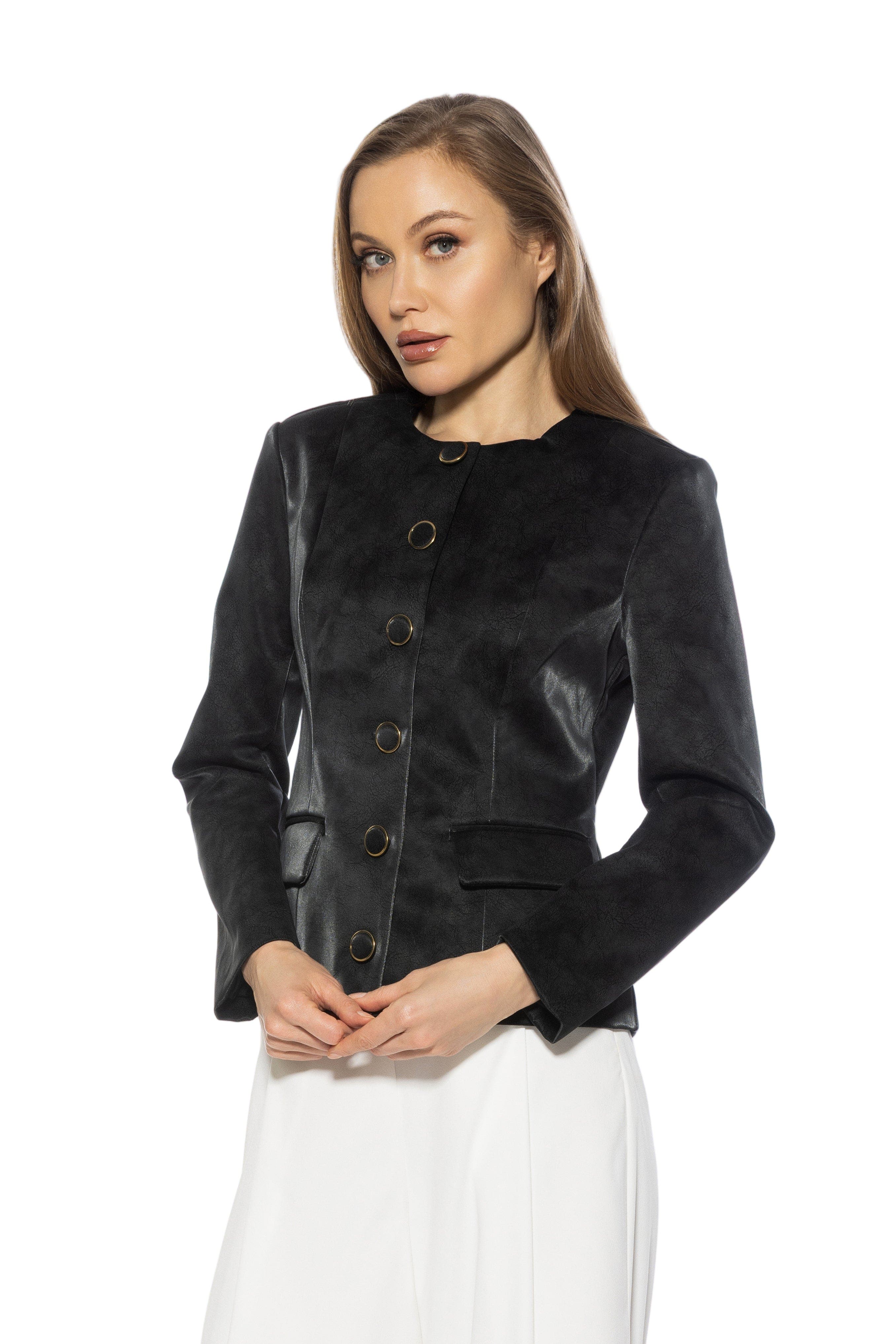 Brivan Crewneck Classic Blazer - image 2