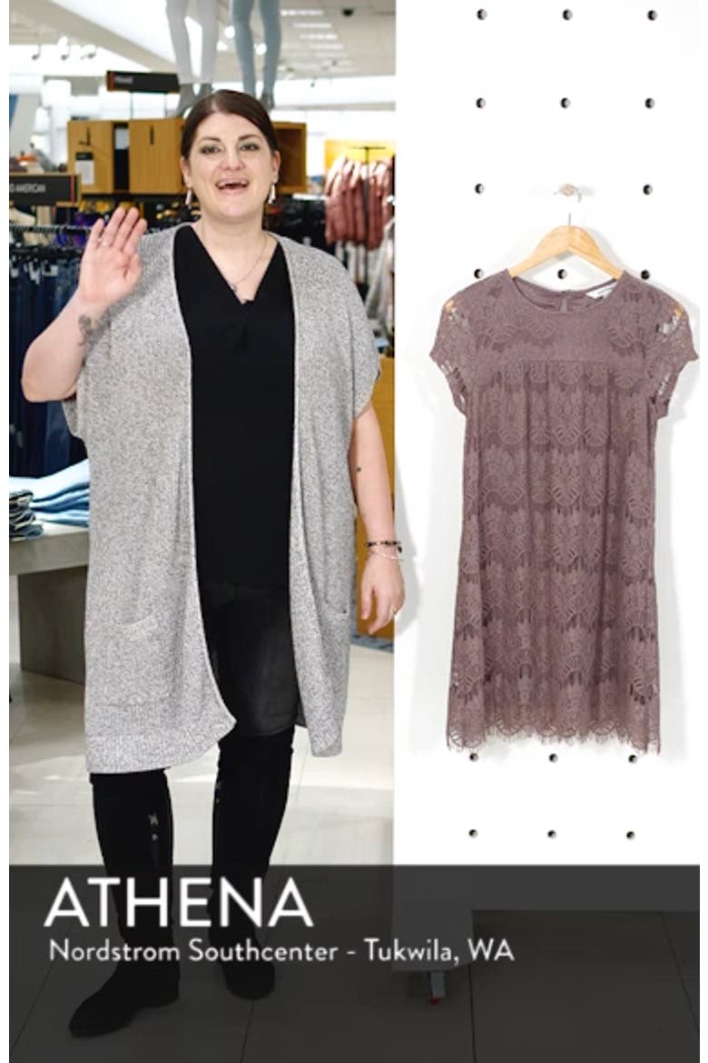 Lace Shift Dress video
