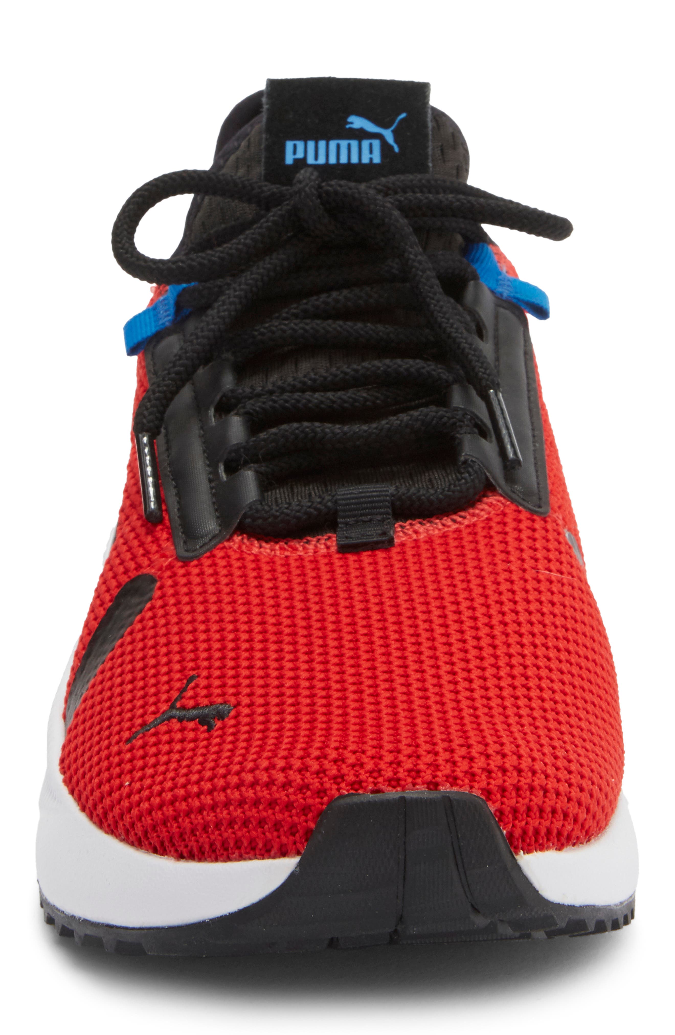 PUMA Pacer Future Street Knit Sneaker, Alternate, color, For All Time Red/ White/ Black