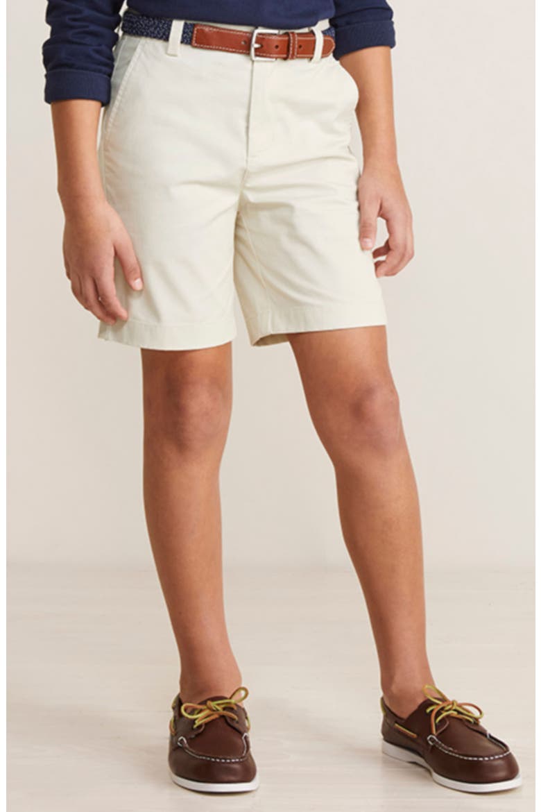 Kids' Breaker Stretch Cotton Chino Shorts, Alternate, color, STONE