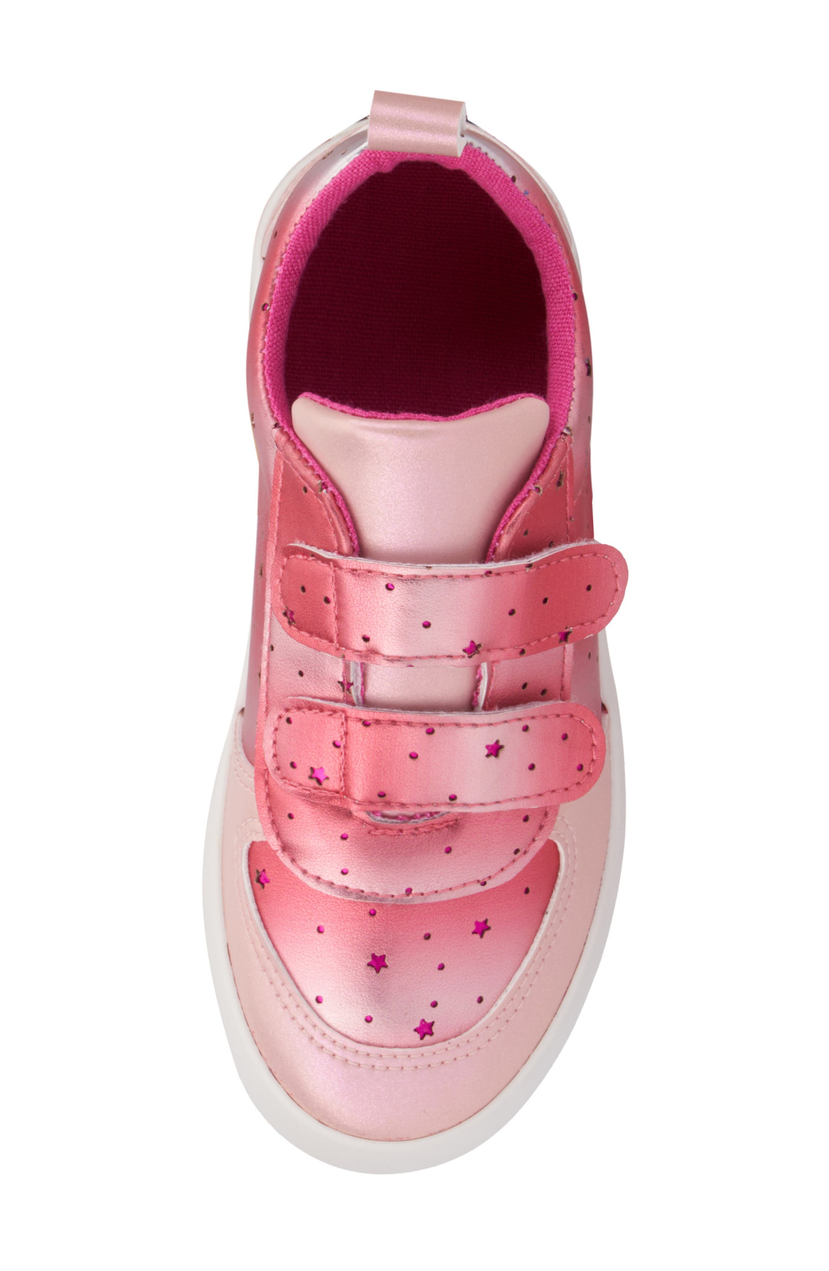 OLIVIA MILLER Kids' Good Luck Sneaker, Alternate, color, Rose