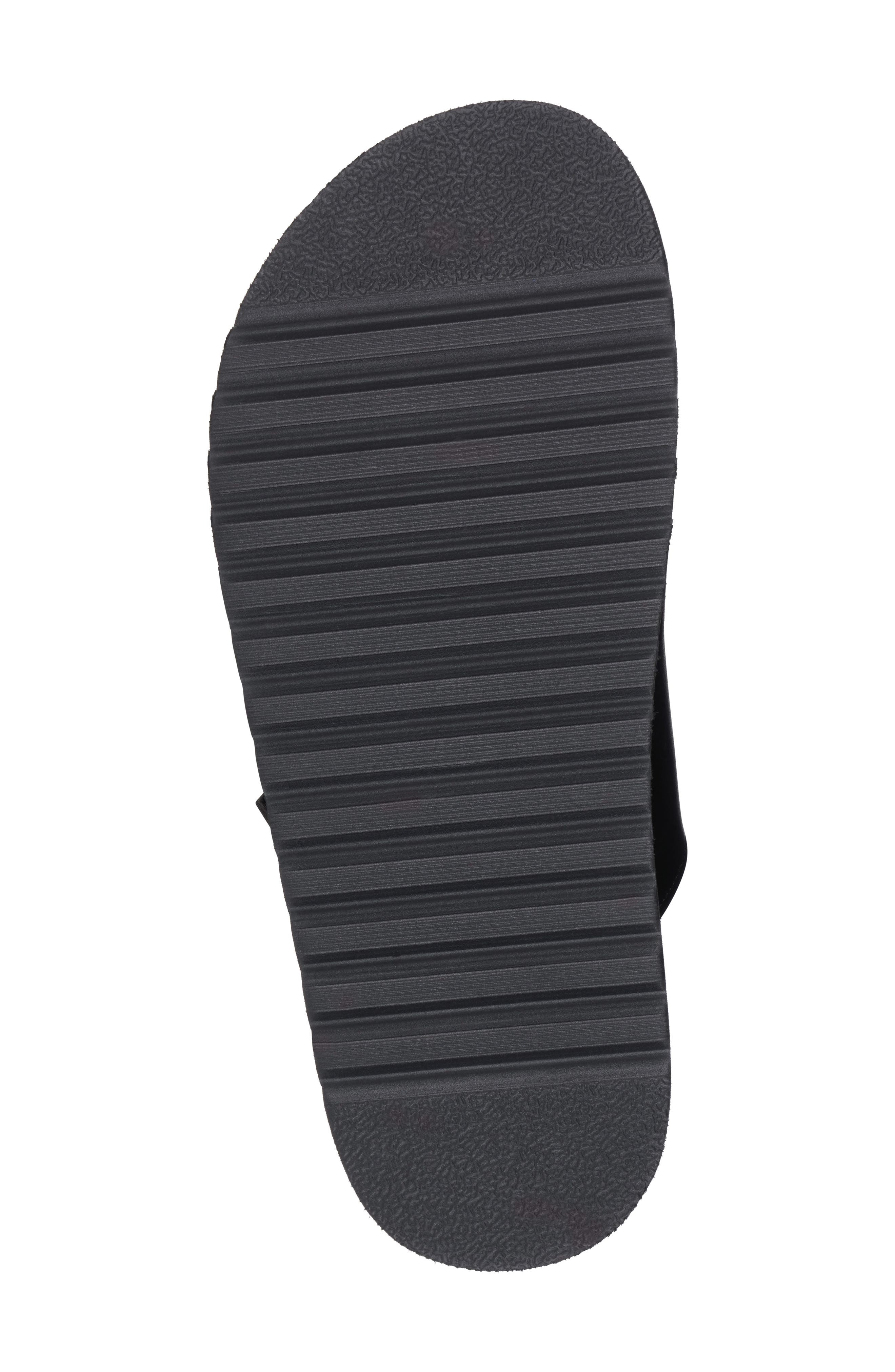 GOOD CHOICE NEW YORK Juno Slide Sandal, Alternate, color, Black