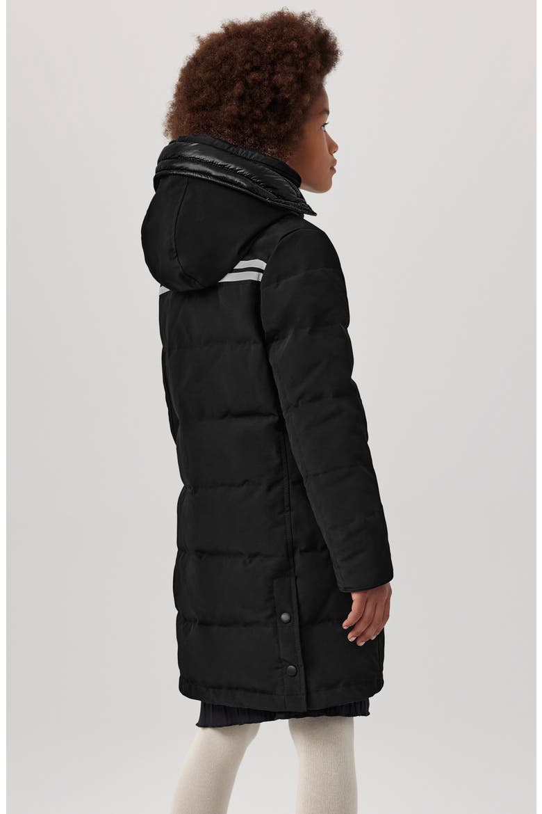 Kids' Juniper 625-Fill Power Down Water Repellent Parka, Alternate, color, BLACK - NOIR