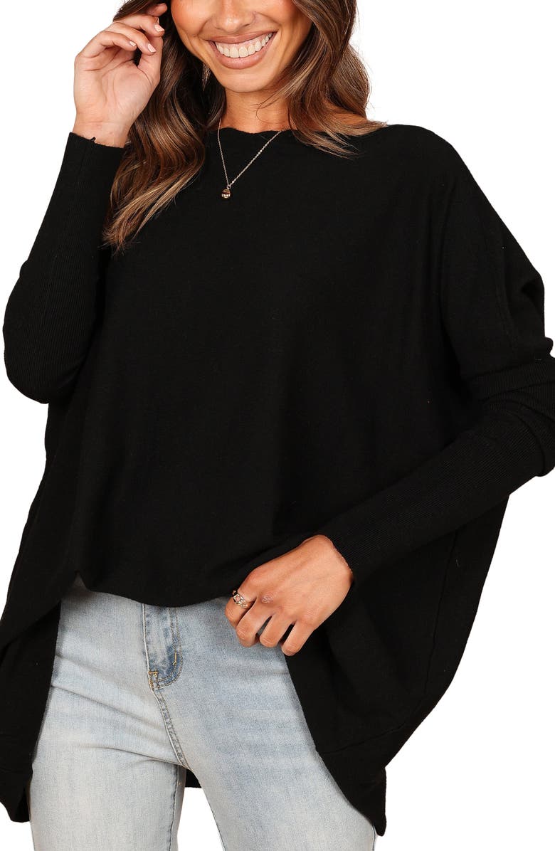 Petal & Pup Jemma Boatneck Tunic Sweater, Main, color, 