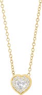 EFFY Lab-Grown Diamond Heart Pendant Necklace
