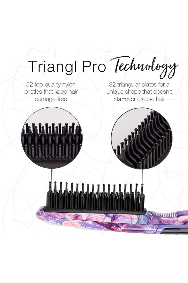 Triangl Pro Heated Detailer Brush, Alternate, color, Fancy Floral