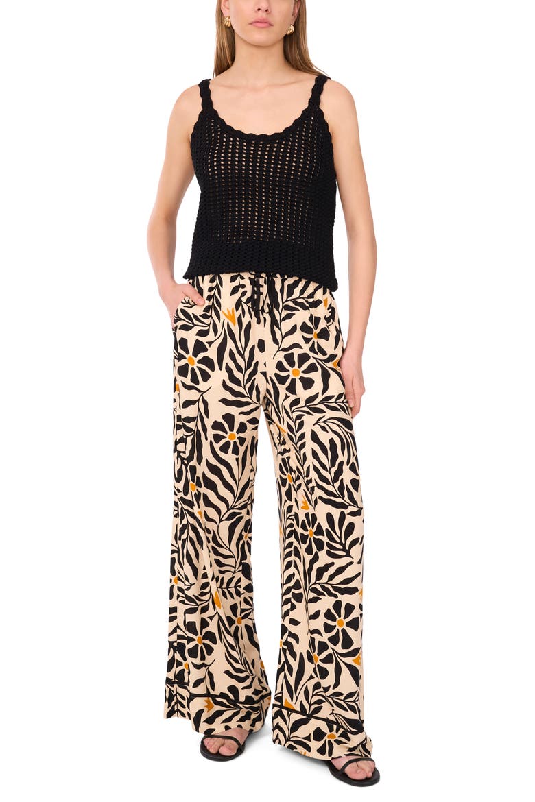 Open Stitch Sweater Tank, Alternate, color, RICH BLACK