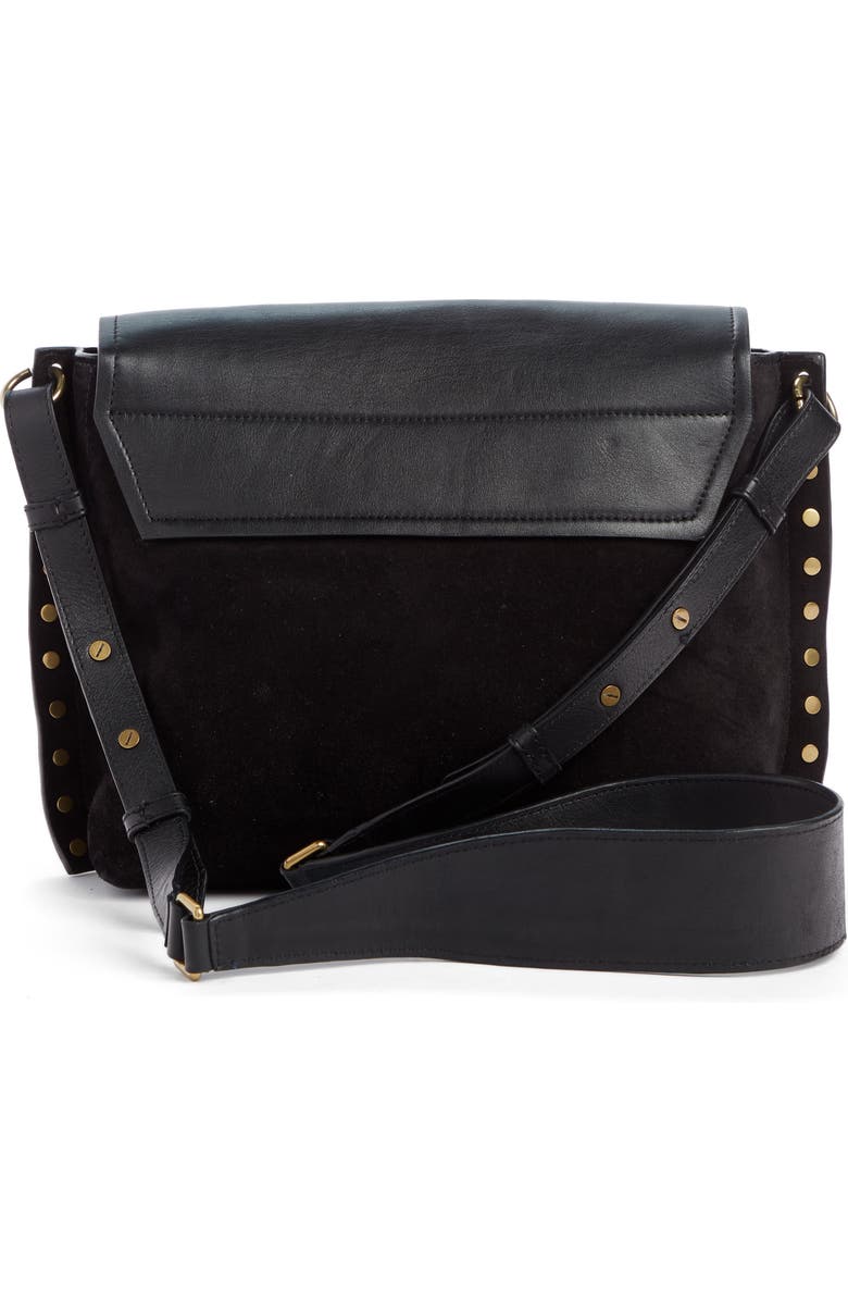 Isabel Marant Asli Leather Shoulder Bag, Alternate, color,
