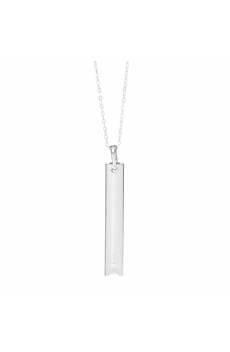 Uncommon Goods Mindful Breathing Necklace by Komuso Design, Alternate, color, Silver