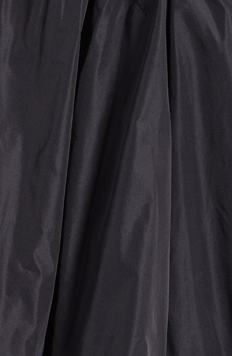 Moncler Kids' Pleated Taffeta Shorts, Alternate, color, Blue Denim