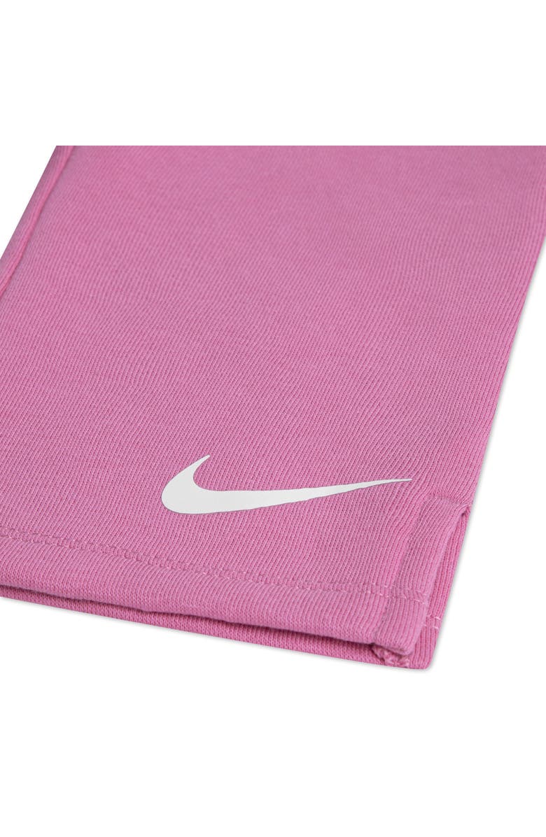 Nike Swoosh Spirit Fleece Vest, Long Sleeve Top & Sweatpants Set, Alternate, color, Magic Flamingo
