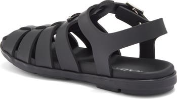 【日本入手困難】プラダ Rubber fisherman sandals サンダル Black Rubber fisherman sandals | PRADA