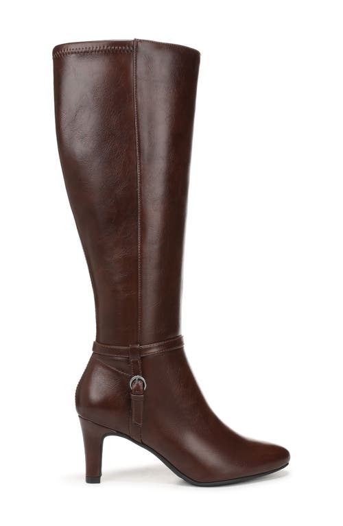 Lifestride Galant Knee High Boot In Brown