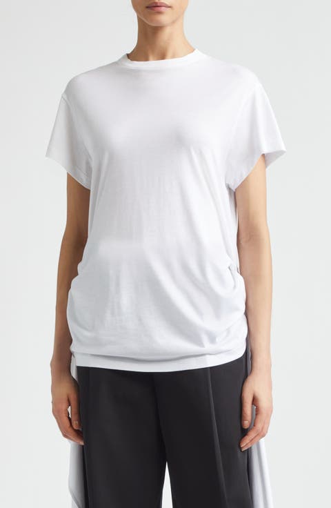 Tie Waist Jersey T-Shirt