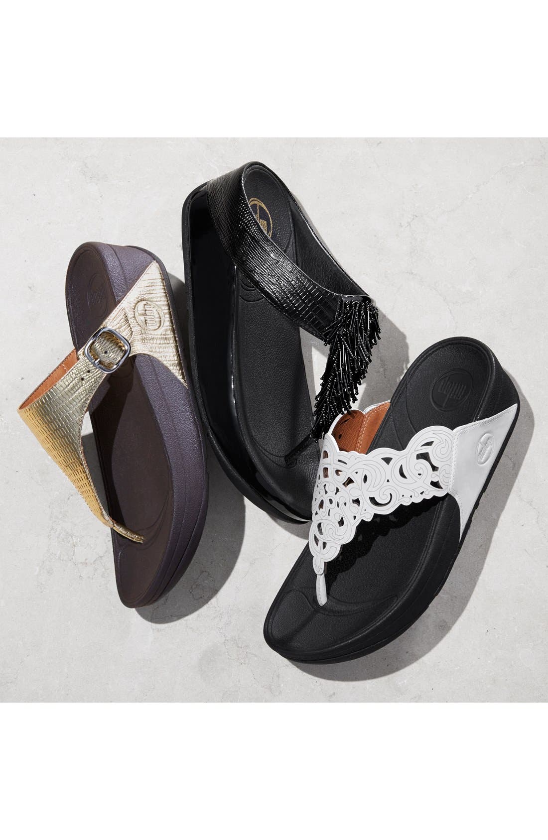 FitFlop <sup>™</sup> 'Cha Cha' Flip Flop, Alternate, color, 