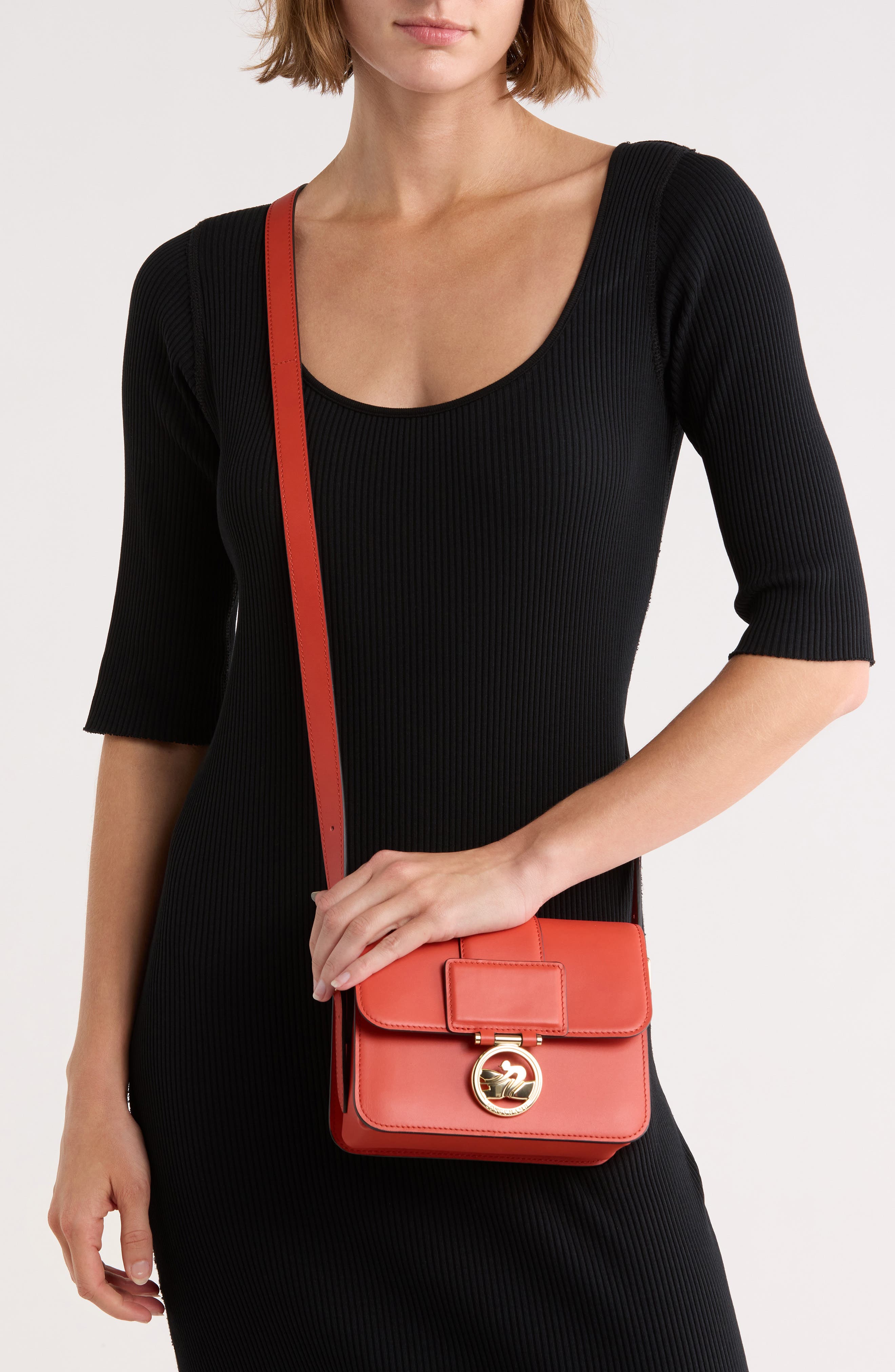 Small Crossbody Bag, Alternate, color, ORANGE