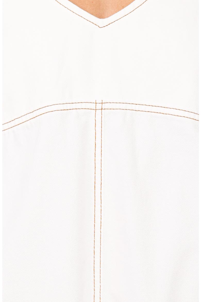 Kinley Minidress, Alternate, color, WHITE DENIM