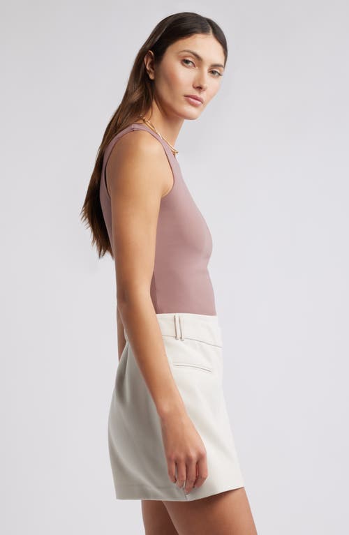 Open Edit Smooth Edit Crewneck Tank In Purple Taupe