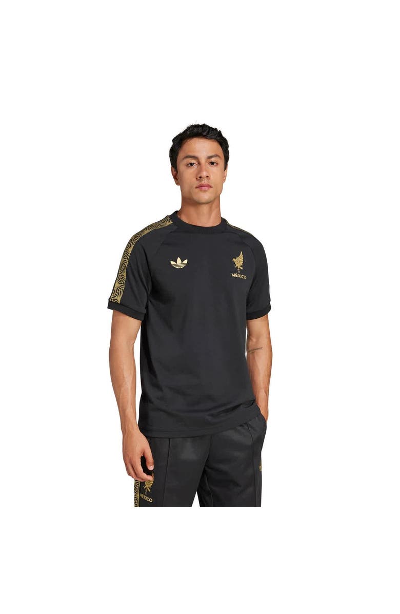 adidas Originals Men's adidas Originals Black Mexico National Team 2025 Third Jersey Culturewear Graphic T-Shirt, Alternate, color, 