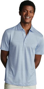 Charles Tyrwhitt Short Sleeve Linen Polo