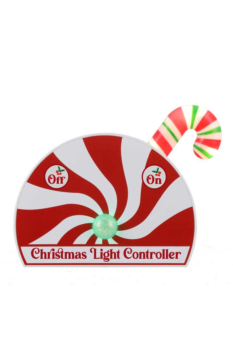 Candy Cane Christmas Controller, Main, color, Multicolor
