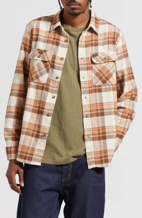 Bowery Flannel Button-Up Shirt