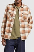Brixton Bowery Flannel Button-Up Shirt
