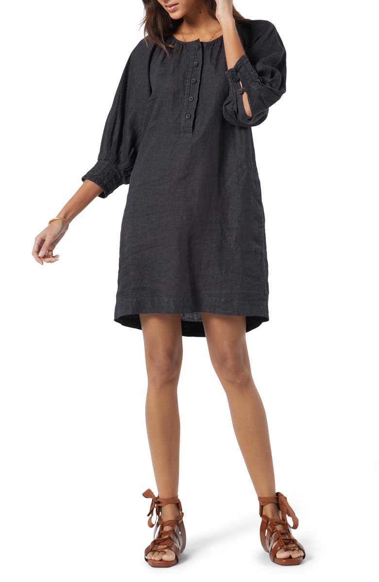 Joie Landra Linen Shift Dress, Main, color, 