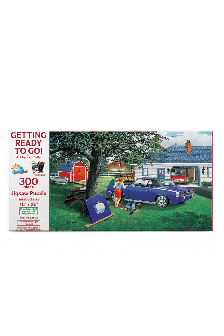 Getting Ready to Go 300 piece Jigsaw Puzzle for Adults, Alternate, color, Multicolor