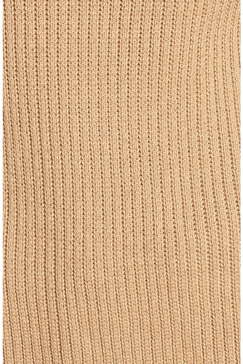 Mock Neck Sweater, Alternate, color, TAN TOFFEE