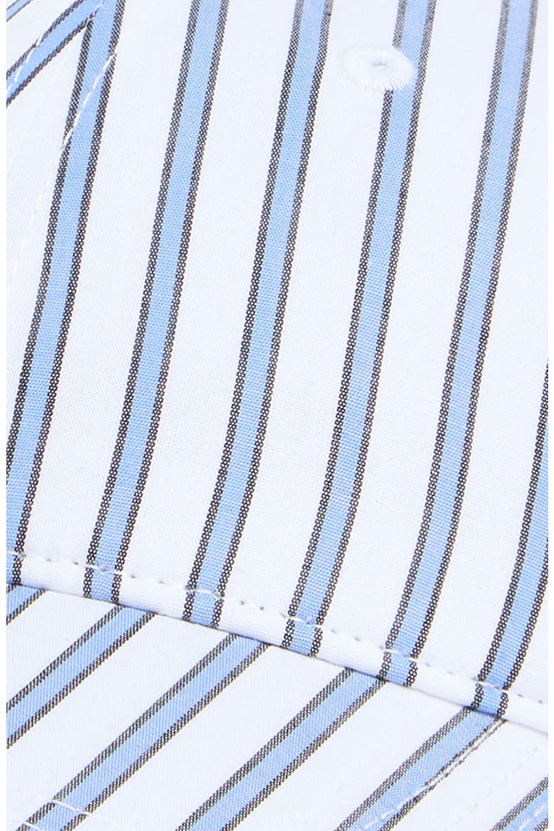 Kids' Stripe Adjustable Baseball Cap, Alternate, color, BLUE