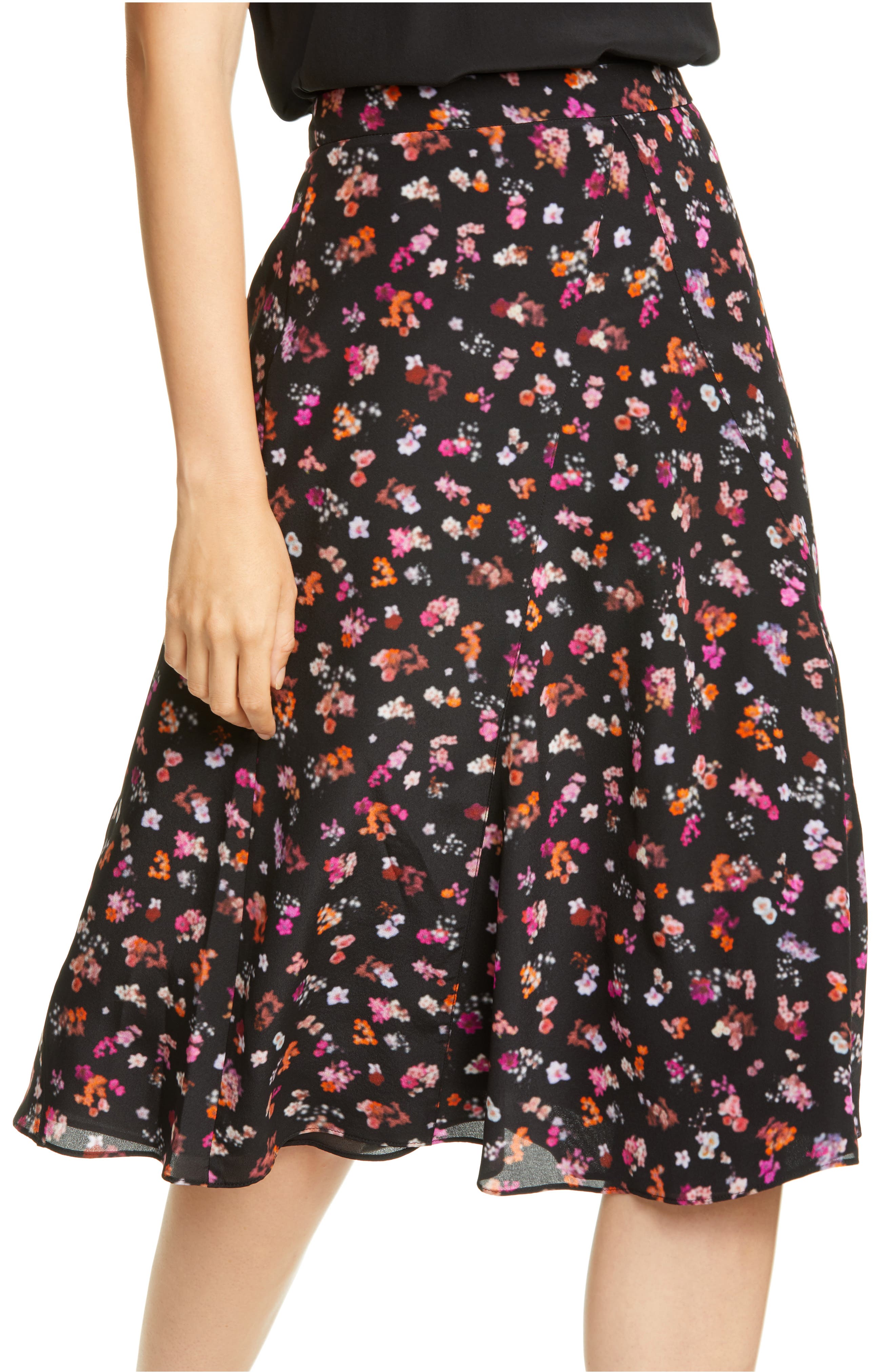 Altuzarra Floral Print A-Line Silk Skirt (Women) | Nordstromrack