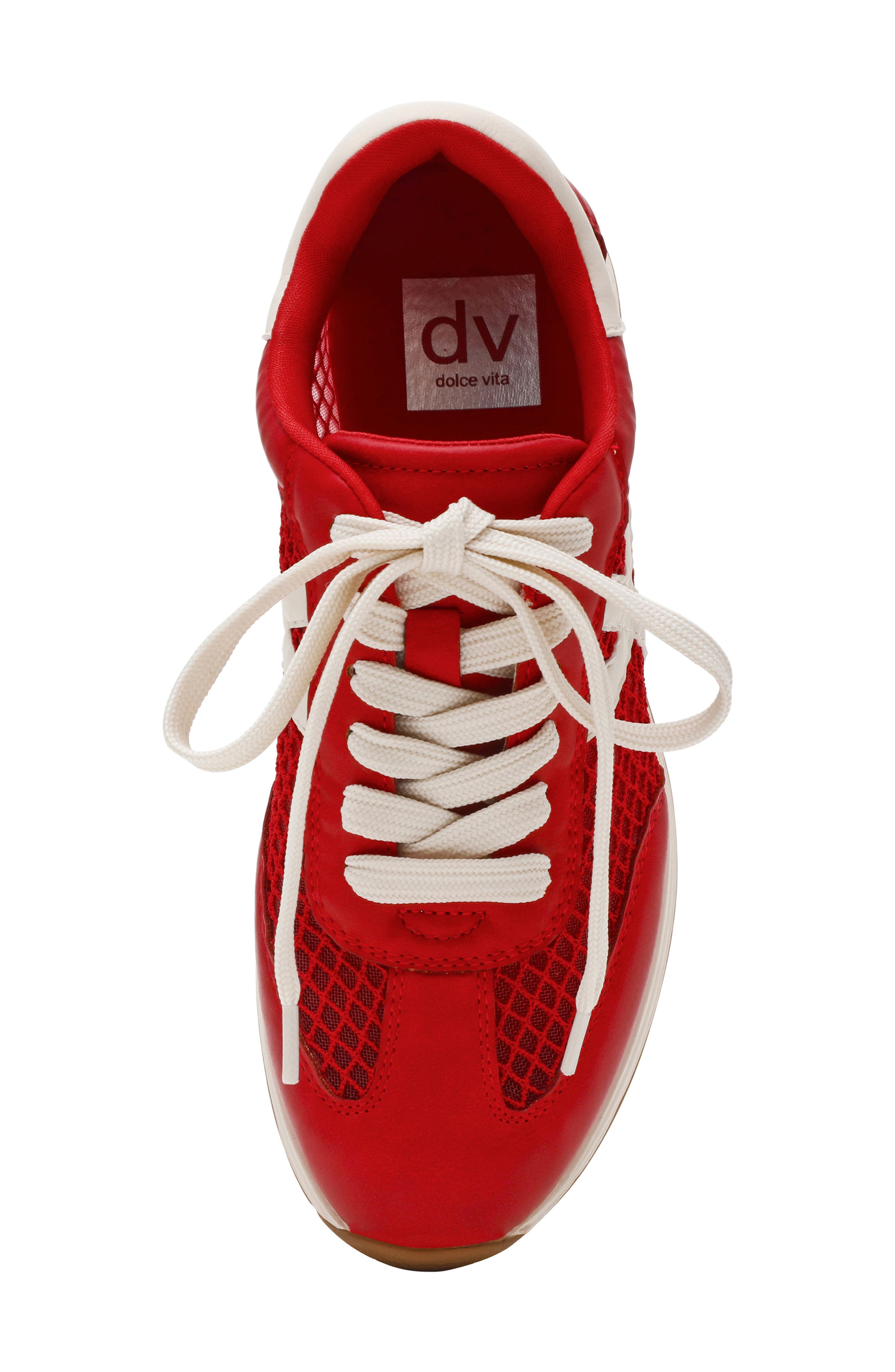 DV by Dolce Vita Joque Sneaker, Alternate, color, Red