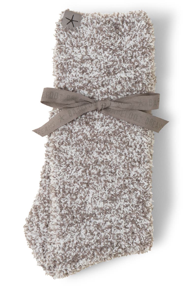 CozyChic™ Heathered Socks, Alternate, color, CHARCOAL-WHITE