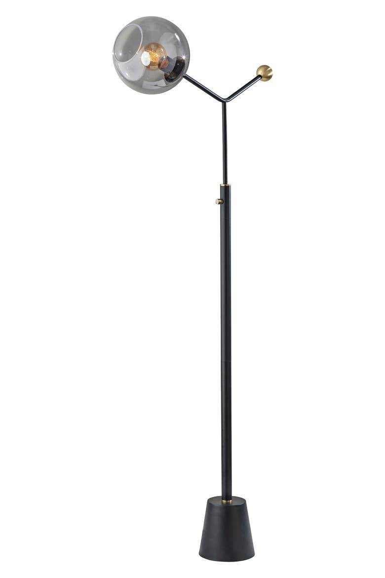 Dusk Floor Lamp, Main, color, BLACK