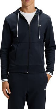 BOSS FZ Zone Cotton Blend Zip Hoodie