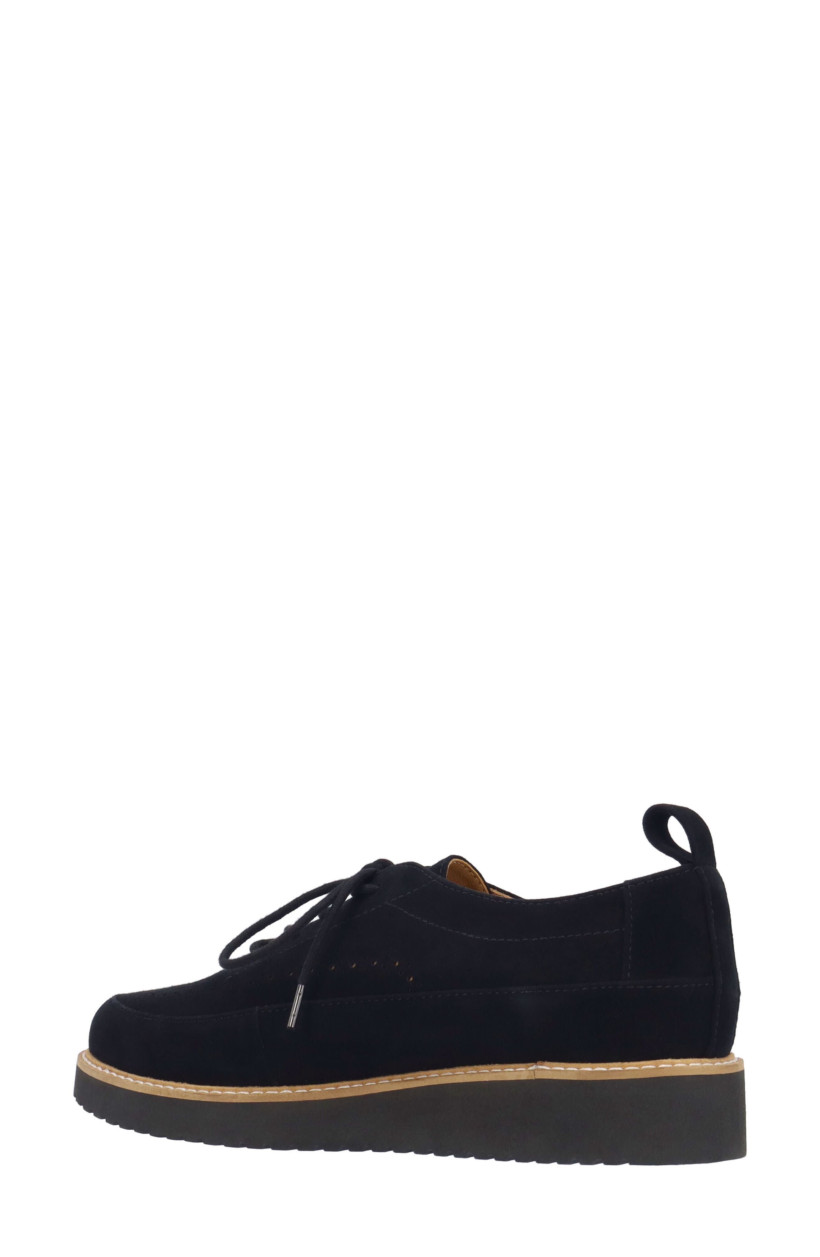 L'Amour des Pieds Xindra Derby Sneaker, Alternate, color, Black