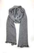 Portolano Cashmere scarf with fringes