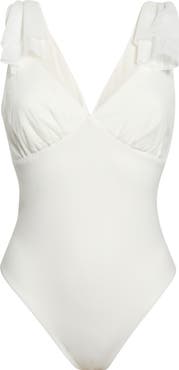 ASTR the Label Maelie Bow Shoulder Bodysuit