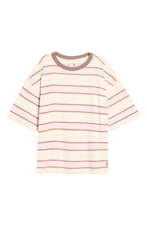 FP Movement Stripe Relaxed Fit Cotton T-Shirt