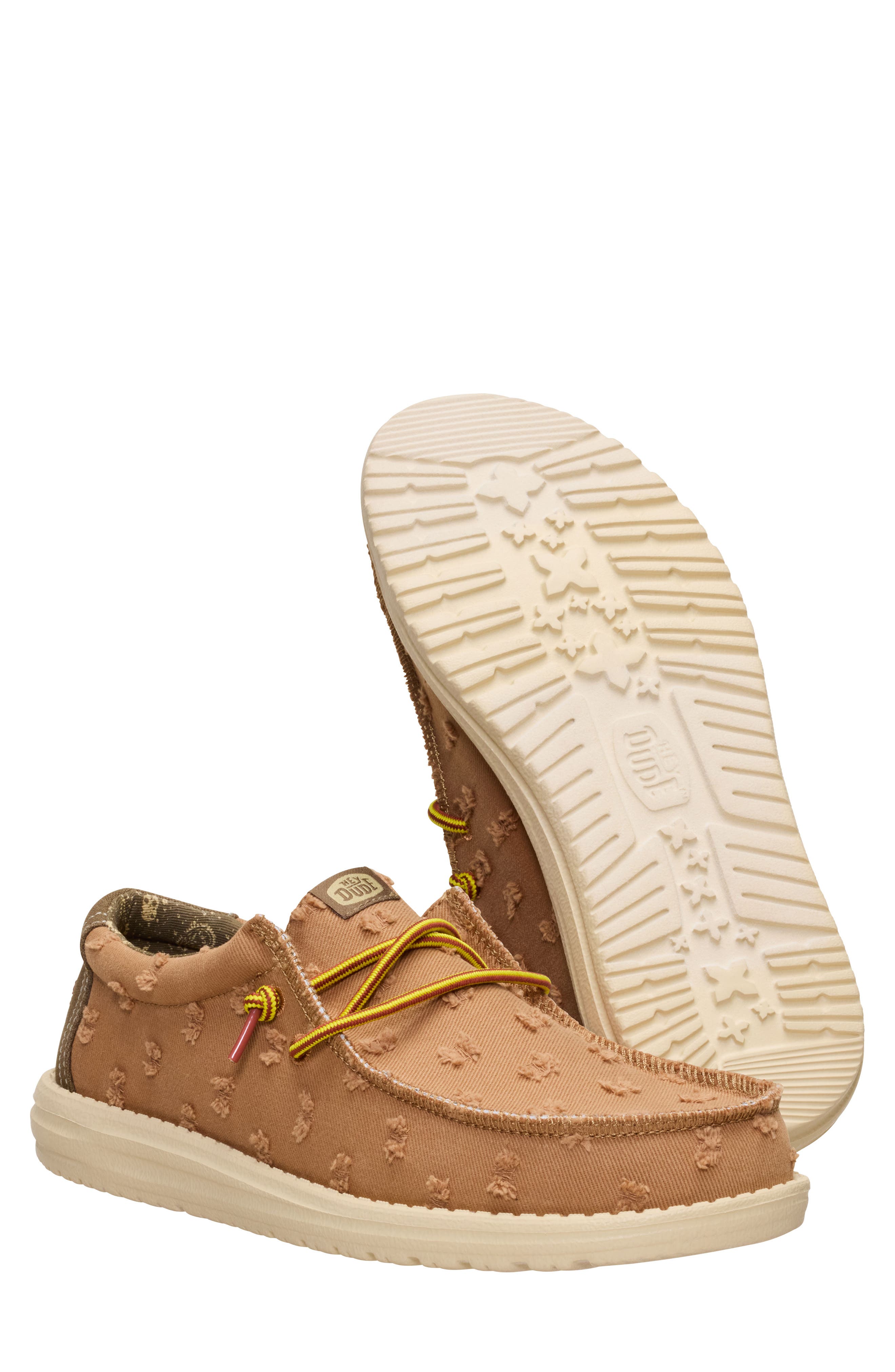 Wally Well Worn Slip On Sneaker, Alternate, color, ARGAN BROWN/ MULTI