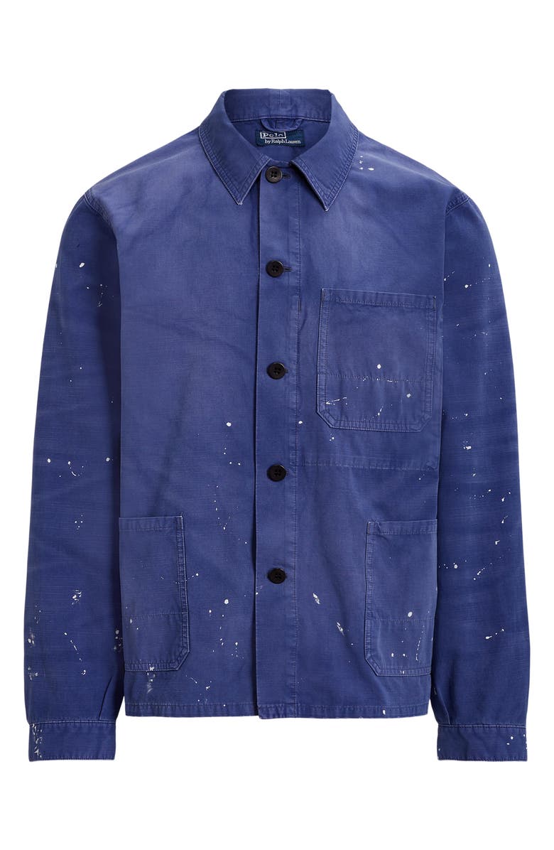 Polo Ralph Lauren Work Wear Cotton Shirt Jacket, Alternate, color,